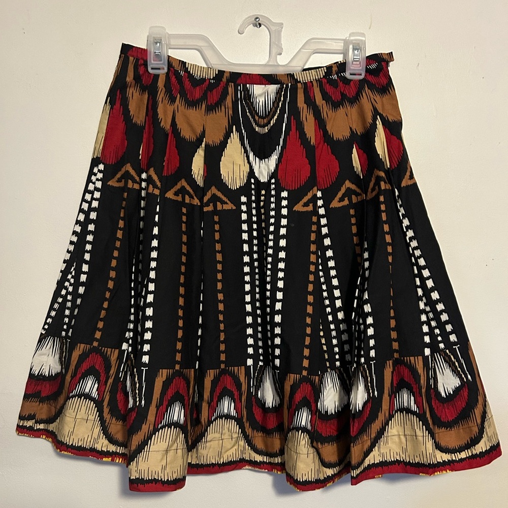 Sunny Leigh Petite Pleated Flare Skirt Size 10P